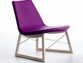 Sessel mit Hocker für die Füße, Ray lounge chair - Horm