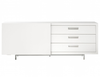 Kommode auf niedrigen Stielen, Cineline Anrichte - Ligne Roset