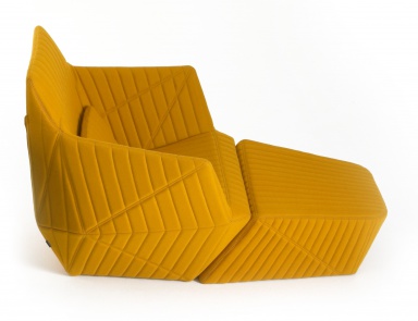 Sessel mit versteckten Frame, FACETT armchair - Ligne Roset
