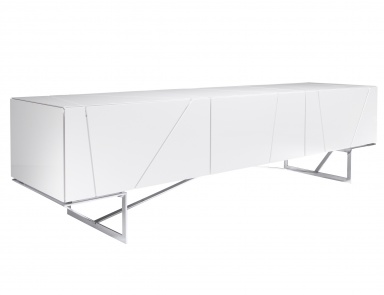 Kommode mit Metallbeinen, LINES Anrichte - Ligne Roset