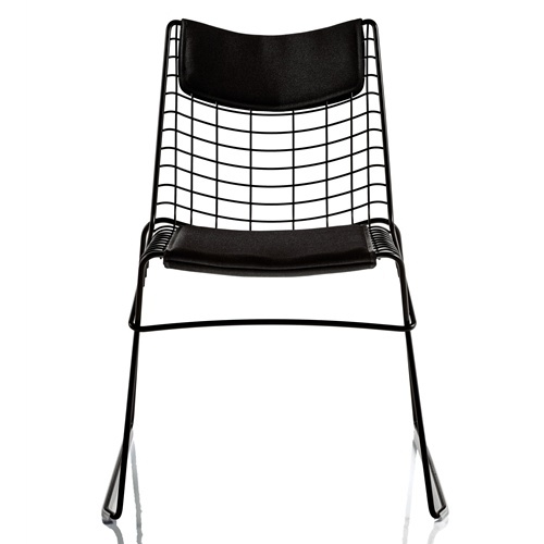 Stuhl mit hoher Rückenlehne, Strings Chair - Magis