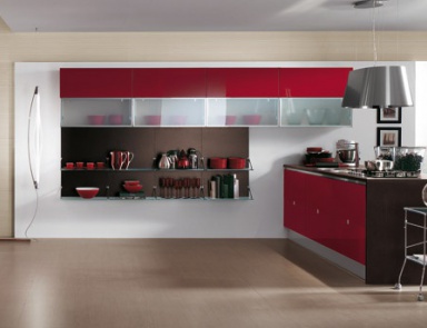 Küche (Garnitur für die Küche) Scavolini, Flirt