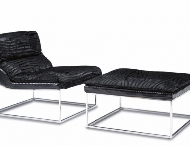 Sessel mit Hocker Friz, Brianform