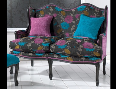 Zweisitzer Sofa aus Holz, Seven Sedie