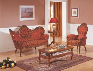 Wohnzimmer (Garnitur für das Wohnzimmer) Stile Elisa