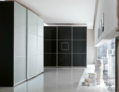 Kleiderschrank mit Schiebetüren, Santa Lucia