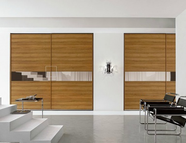 Kleiderschrank mit Schiebetüren, Santa Lucia