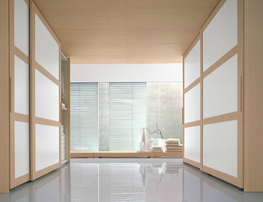 Kleiderschrank mit Schiebetüren, Santa Lucia