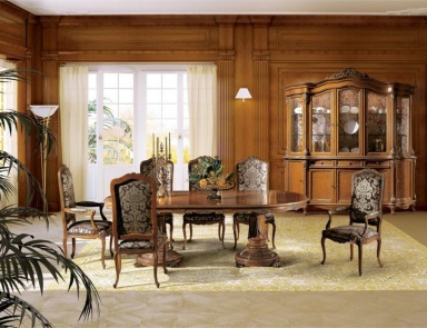 Esszimmer (Garnitur für Esszimmer), Pannini Dining room - Angelo Cappellini (Stuhl mit Armlehnen)