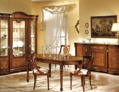 Esszimmer (Garnitur für das Esszimmer), Antonelli Moravio