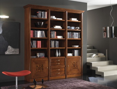 Schrank für Bücher, Stilema