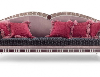 Sofa aus Massivholz Dreibettzimmer, Elledue