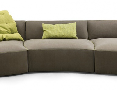 Dreibettzimmer River Sofa, Saba Italia
