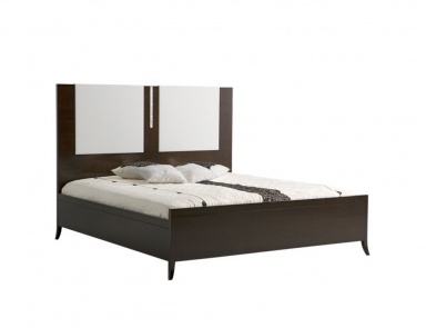 Doppelbett aus massivem Buchenholz Solitaire, Selva