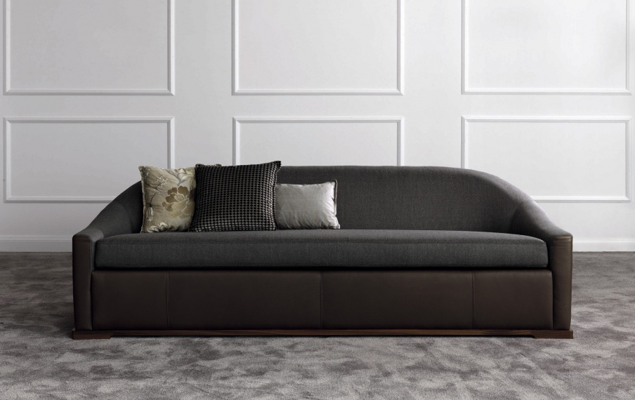 Sofa mit abgerundeter Rückenlehne, Sofa Romeo - Galimberti Nino