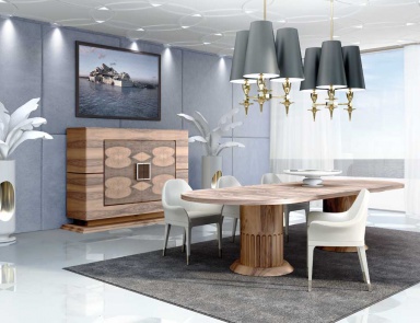 Esszimmer (Garnitur für Esszimmer), Smania