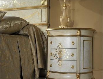 Nachttisch Bett California mesita blanca, Vicente Zaragoza