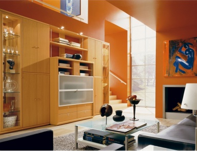 Das modulare System Spectrum bookshelf, Hulsta