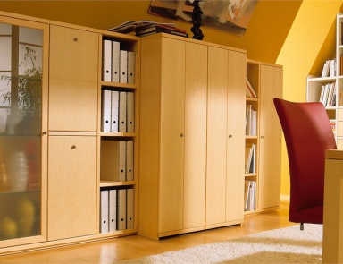 Das modulare System Spectrum mobile container, Hulsta (Möbel für Bibliotheken aus Deutschland)