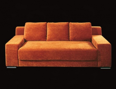Zweisitzer Sofa auf niedrigen Stielen, Wama