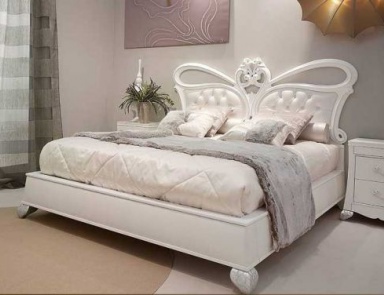 Doppelbett Kopfteil mit Abgeschrägter, Valderamobili