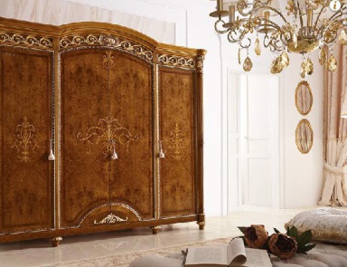 Kleiderschrank auf niedrigen Stielen, Valderamobili