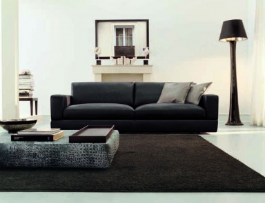 Zweisitzer-Sofa mit einem versteckten Frame, Valmori
