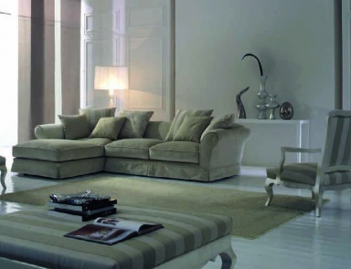 Ecksofa mit einem versteckten Frame, Valmori