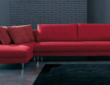 Ecksofa mit Metallbeinen, Socrate - Veneran