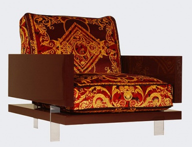 Sessel mit versteckten Frame, Wellington - Versace Home