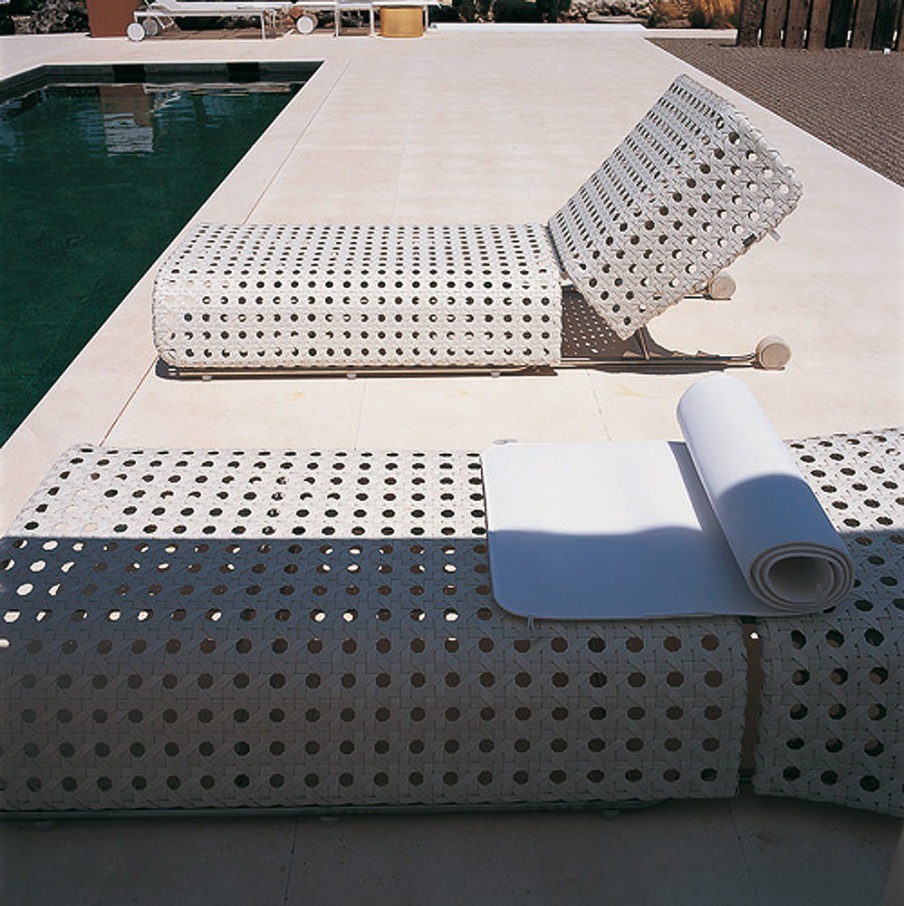 Liegestuhl für Garten oder Terrasse Canasta, B&B Italia