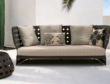 Sofa für Garten oder Terrasse Canasta, B&B Italia