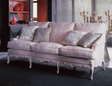 Dreibettzimmer Sofa mit einem versteckten Frame, Salda
