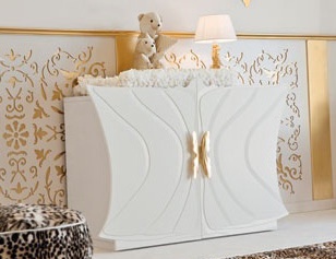 Kommode für Kinderzimmer, Halley (Kindermöbel Art Deco (Art Deco))