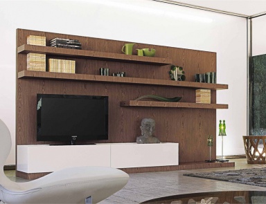 Modulares System mit offenen Regalen, Roche Bobois
