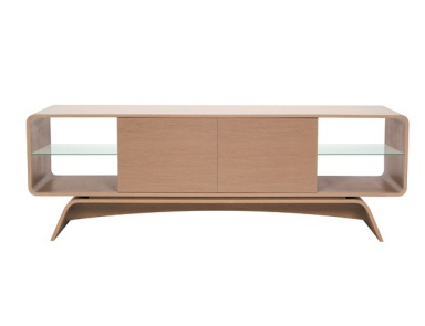 Kommode mit Glas-Hutablage, Origami - Roche Bobois