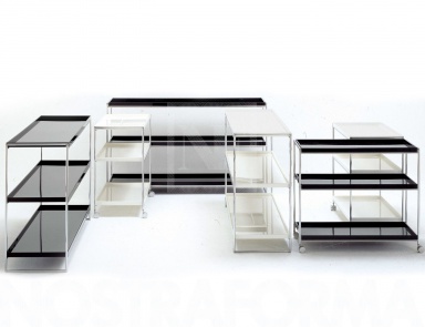 Das Regal trays bookshelves, Kartell