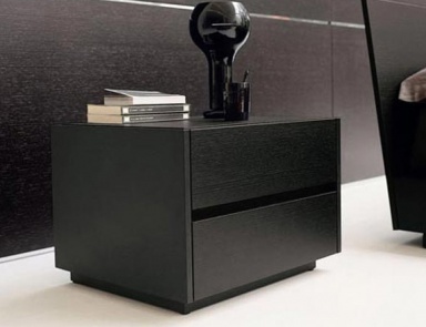 Nachttisch Bett mit Schubladen, Olivieri