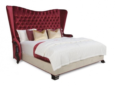 Doppelbett mit hohem Kopfteil Au lit, Christopher Guy
