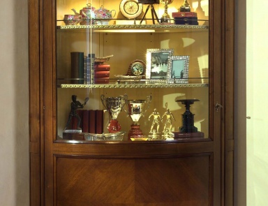 Eck-Vitrine Fabrik Arca (Vitrine Sideboard für Esszimmer, Italien)