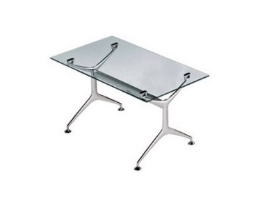 Tisch mit Rahmen aus lackiertem Aluminiumguss Frametable, Alias