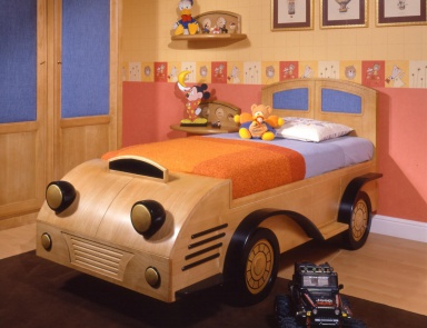 Kinderbett "Maschine" Fabrik Arca (italienischen Baby)