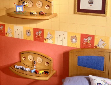 Regal im Kinderzimmer Fabrik Arca