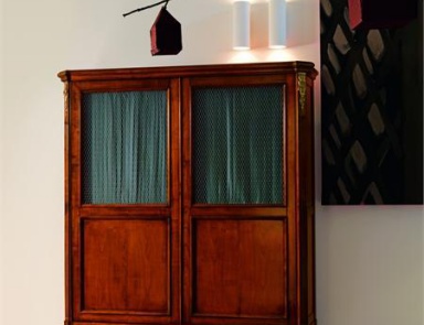 Schaufenster Türen mit Scharnieren, Salda