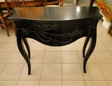 Konsole mit Schublade, Seven sedie