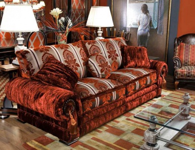 Zweisitzer-Sofa mit einem versteckten Frame, Tecni Nova