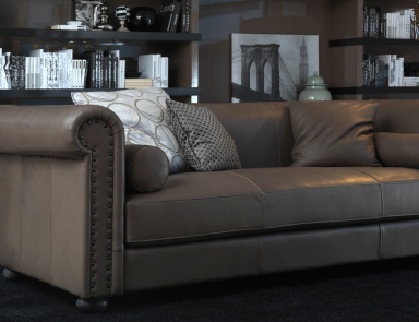 Doppel-Sofa, Bogart - Galimberti Nino