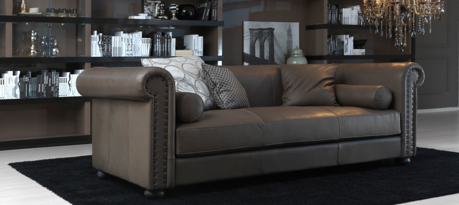 Doppel-Sofa, Bogart - Galimberti Nino