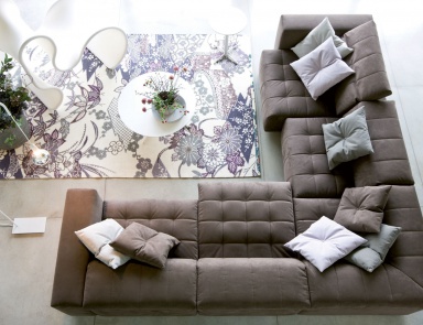 Modulares Sofa mit Metallrahmen Harvest, Busnelli