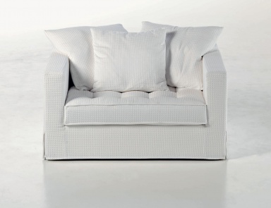 Sessel gepolstert Stoff Sound of silence, Busnelli
